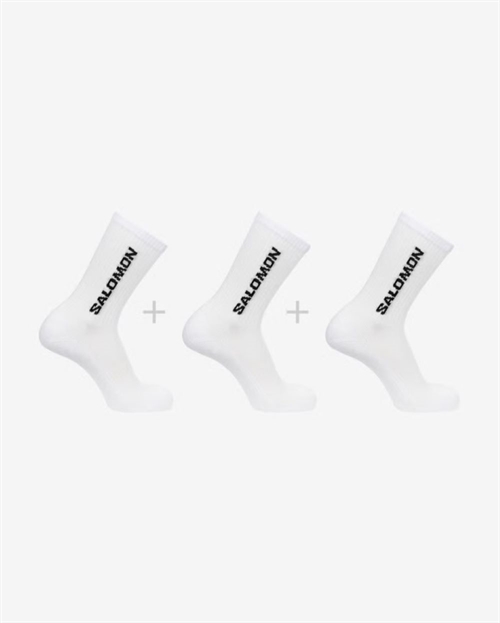 SALOMON EVERYDAY CREW 3-PACK WHITE